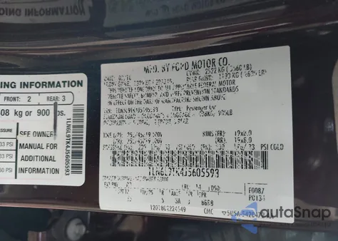 2018 Lincoln Continental Select z USA, uszkodzony, nr VIN 1LN6L9TK4J5605593